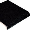 Daltile Color Wheel Splash Trim Bullnose 6x6 Abrasive Black