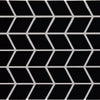 Daltile Color Wheel Retro Group 2 2x3 Black Chevron