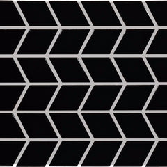 Daltile Color Wheel Retro Group 2 2x3 Black Chevron