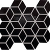 Black 3D Cube Glossy
