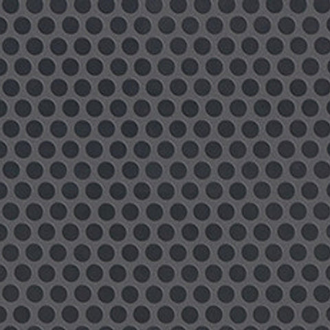 Shaw Tile Coolidge Black Matte Penny Round Mosaic Swatch