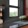 Shaw Tile Coolidge Black Matte Penny Round Mosaic Room Scene