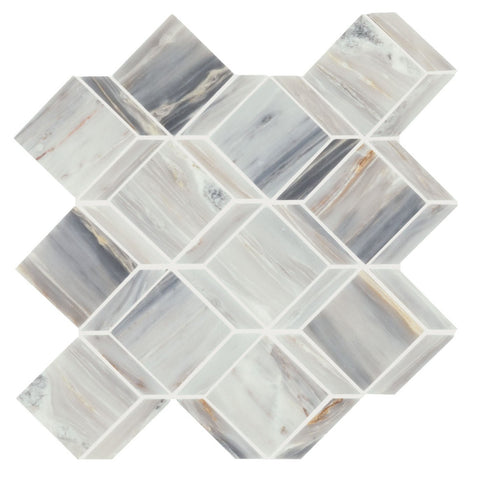 Daltile Gamma Mosaic Balance XL Azure Swatch