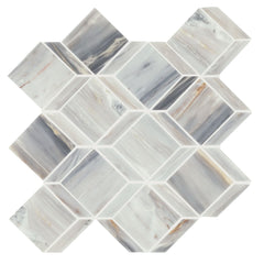 Daltile Gamma Mosaic Balance XL Azure Swatch