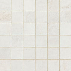 Oxide Blanc Porcelain Tile Collection - 2"x2" Mosaic Swatch