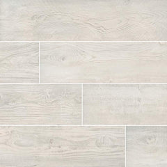 MSI Caldera Porcelain Tile Collection Blanca - 8"x47" Swatch