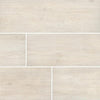 Arterra Porcelain Paver Caldera Blanca - 16"x47" Swatch
