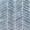 MSI Blue Shimmer Chevron Tile
