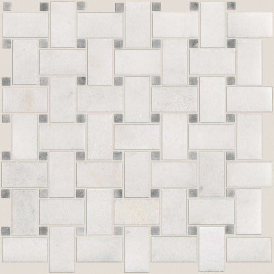 Shaw Tile Boca Channel Basketweave Polished Mosaic