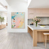 BRAXTON PORCELAIN TILE BLANCO - 10"x40" Room Scene