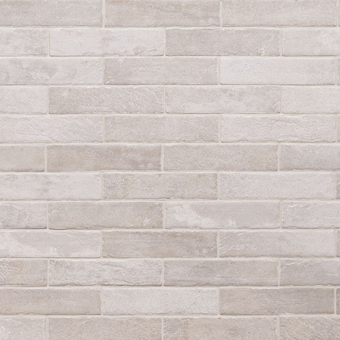 Brickstone Collection Porcelain Tile Ivory - 2"x10" Swatch
