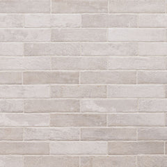 Brickstone Collection Porcelain Tile Ivory - 2"x10" Swatch