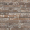 Brickstone Collection Porcelain Tile Rustique Red - 2"x18" Swatch