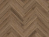 RigidCORE Herringbone LVT Bridgewater Brown Swatch 2