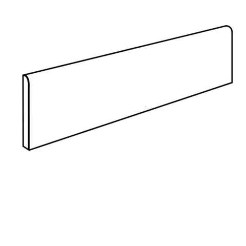 Tile Collection Mayfair 3x12 Bullnose Suave Bianco