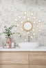 Pietra Porcelain Collection Calcatta - 2"x2" Mosaic Polished Room Scene