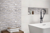 Domino Porcelain Tile Collection White - 24"x24" - FloorLife