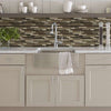 Shaw Tile Awesome Mix Cappuccino 5/8 Mosaic Wall