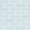 Shaw Tile Cardinal Skylight 3x9 Beveled Glass Wall