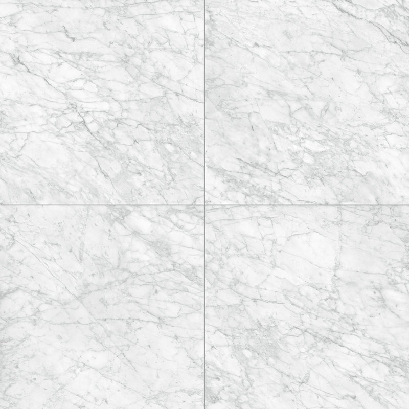 Tile Collection La Marca 24x24 Tile Carrara Gioia Rectified Polished