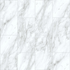 Congoleum Triversa Prime Carrara White Frost 6" X 36" Swatch