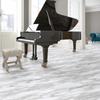 Congoleum Triversa Prime Carrara White Frost 6" X 36" Room Scene