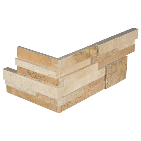 MSI Ledgestone Veneer - Casa Blend 3D Corner - Honed Swatch