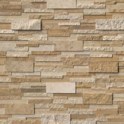 MSI Ledgestone Veneer - Casa Blend Panel - Multi Finish Swatch
