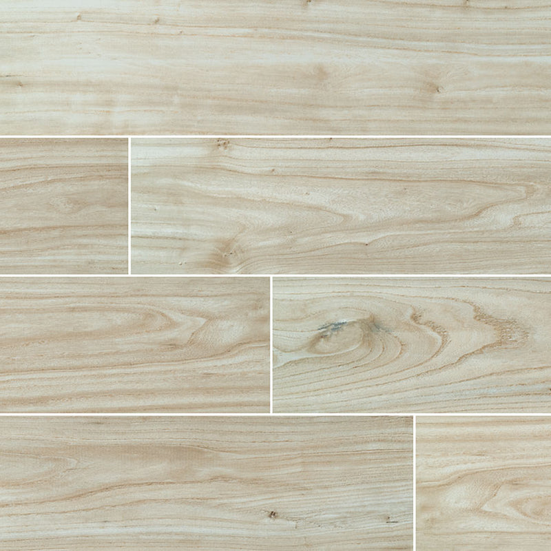 Catalina Collection Maple Porcelain Tile - 8x48