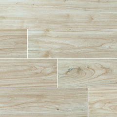 Catalina Collection Maple Porcelain Tile - 8x48" Polished Swatch