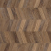 Karndean Luxury Vinyl Knight Tile Mid Limed Oak Chevron 48"x9" Swatch