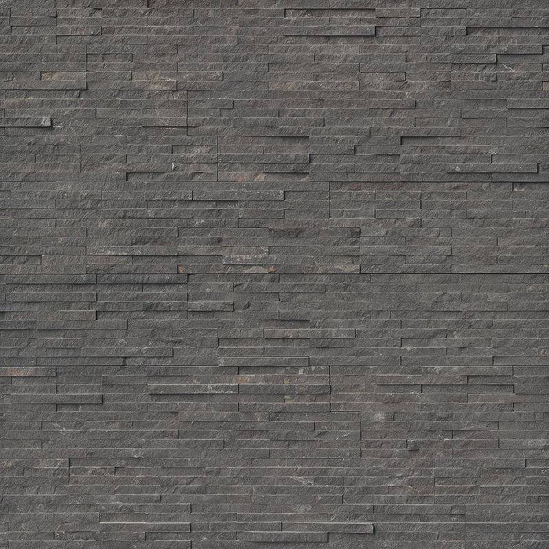 MSI Ledgestone Veneer - Charcoal Pencil Panel - Split Face