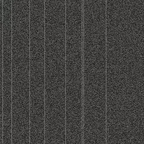 Mohawk Aladdin Carpet Tile Rule Breaker Stripe Charcoal Swatch