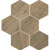 Daltile Sleigh Creek Hexagon 8x9 Chariot