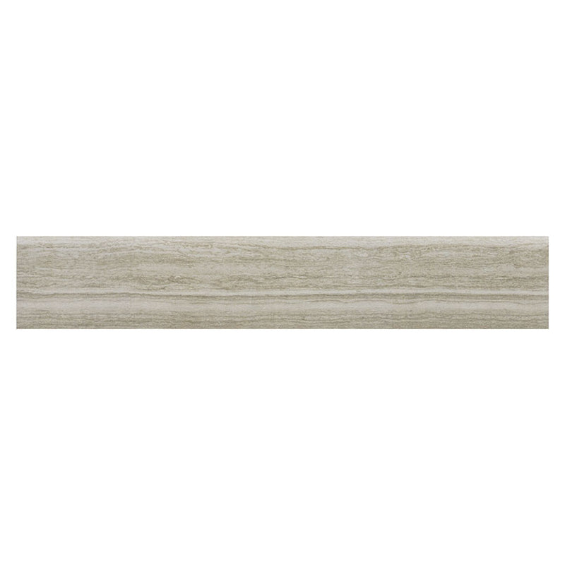 MSI Porcelain Essentials Charisma Silver Bullnose 3x18