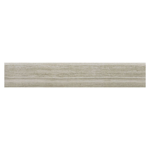 MSI Porcelain Essentials Charisma Silver Bullnose 3x18 Swatch