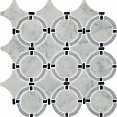 Daltile Raine Linked Ring Cirrus Storm