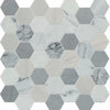 Daltile Raine Hexagon Cirrus Storm