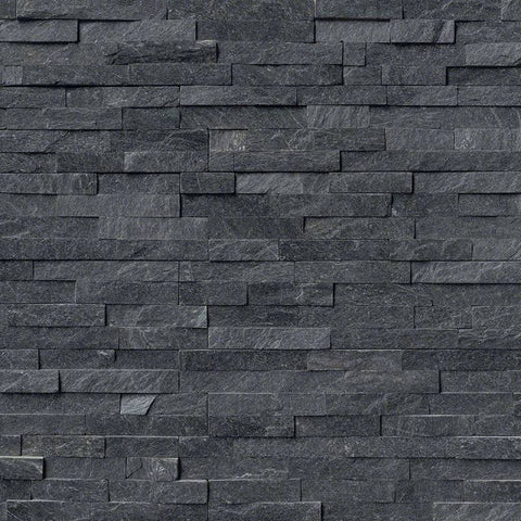 MSI Ledgestone Veneer - Coal Canyon Panel - Split Face Swatch