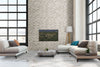 MSI Ledgestone Veneer - Colorado Cream Panel - Split Face Room Scene