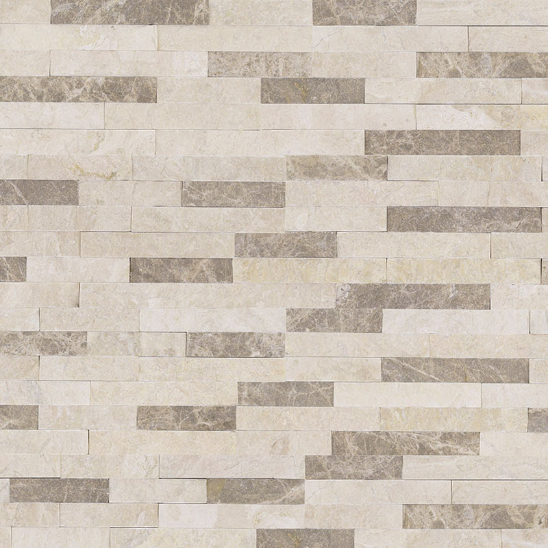 MSI Ledgestone Veneer - Colorado Cream Panel - Split Face