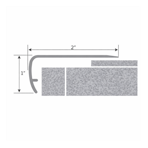 Congoleum Triversa Prime Trim Stair Nose
