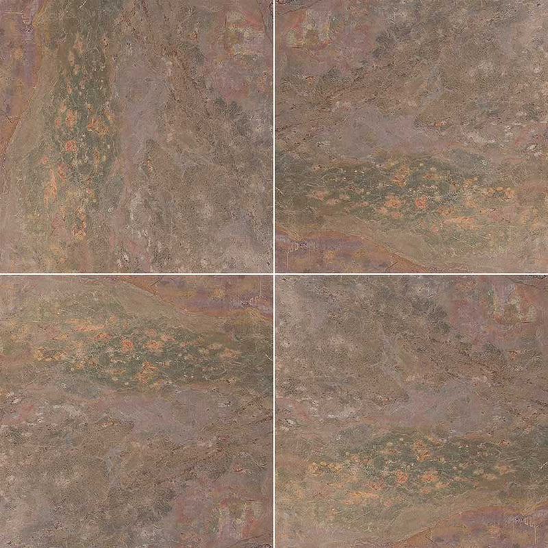 Quartzite Tile Collection Copper - 12