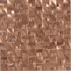 Daltile Structure Grp 2 - 3D Block 1"x1" Copper