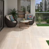 Arterra Porcelain Paver Cordova Avorio - 24x48 Outdoor Scene