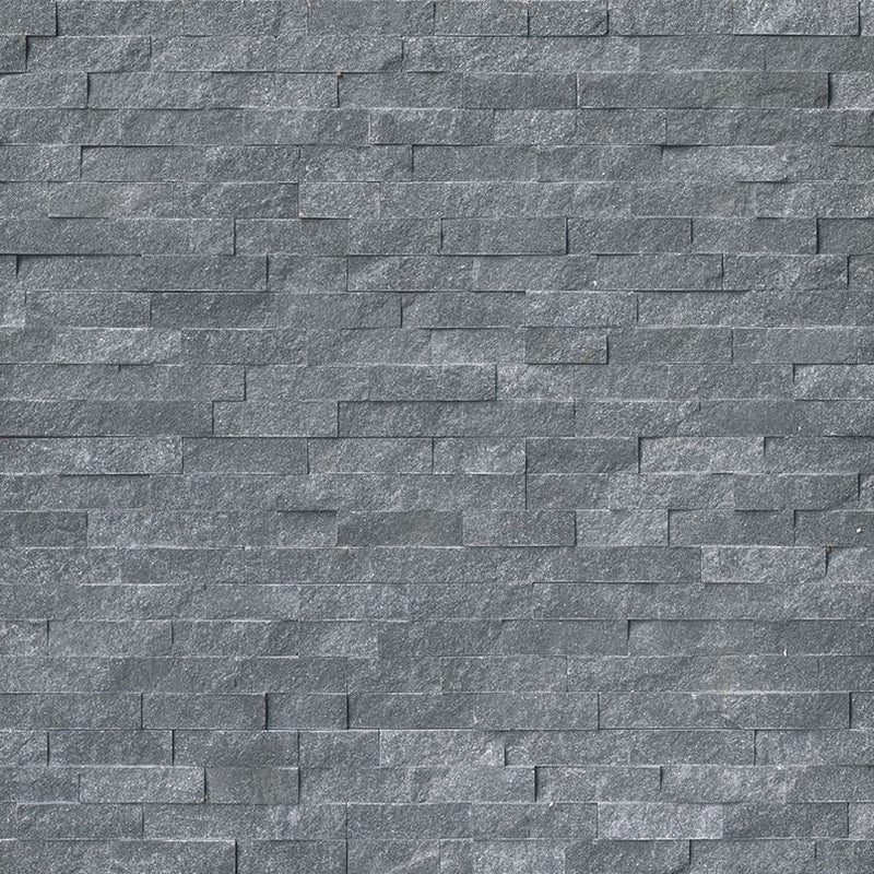 MSI Ledgestone Veneer - Cosmic Black Panel - Split Face