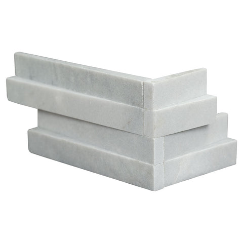 MSI Ledgestone Veneer - Cosmic Gray 3D Wave Corner - Splitface Swatch