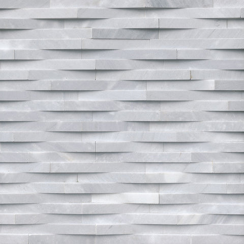 MSI Ledgestone Veneer - Cosmic Gray 3D Wave Panel - Splitface Swatch