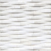 MSI Ledgestone Veneer - Cosmic White 3D Wave Panel - Splitface Swatch