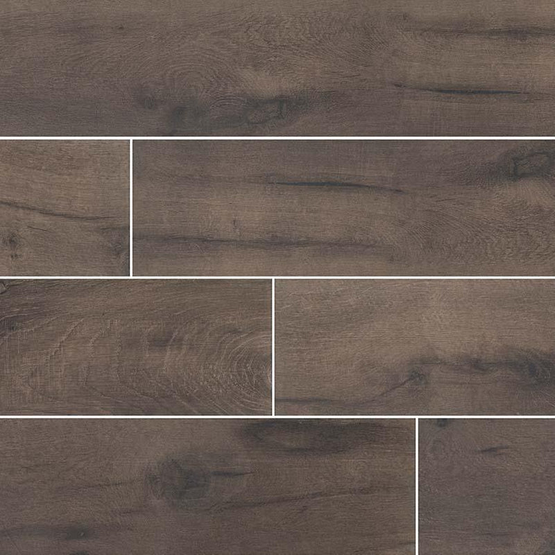 Cottage Collection Wenge Porcelain Tile - 8x48